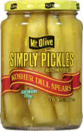 Mt. Olive Simply Kosher Dill Pickle Spears 24 fl oz