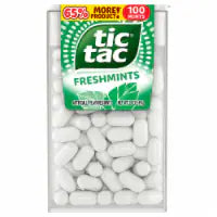 Tic Tac Fresh Mint Breath Mints On-the-Go Refreshment 1.7 oz