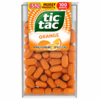 Tic Tac Orange Mints On-the-Go Refreshment 1.7 oz