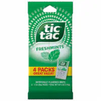 Tic Tac Freshmints Breath Mints 4 pk / 1 oz