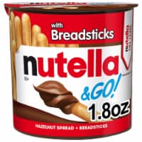 Nutella & GO! Hazelnut and Cocoa Spread with Breadsticks Snack Cup for Kids