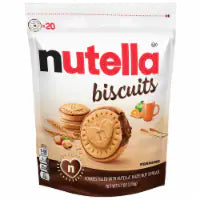 Nutella Biscuits Cookies Hazelnut Spread With Cocoa Kids Snacks