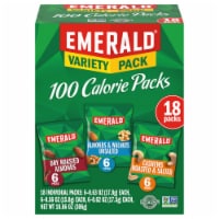 Emerald Almonds Walnuts & Cashews 100 Calorie Variety Packs 18 ct / 10.8 oz