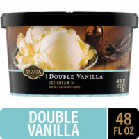 Private Selection® Double Vanilla Ice Cream Tub 48 oz