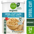 Simple Truth Organic® 100% Whole Grain Steel Cut Oats 24 oz