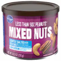 Kroger® Lightly Salted with Sea Salt Mixed Nuts