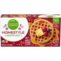 Simple Truth Organic™ Homestyle Waffles 6 ct / 7.4 oz