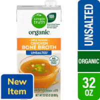 Simple Truth Organic® Unsalted Free Range Chicken Bone Broth 32 oz