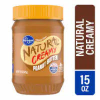 Kroger® Natural Peanut Butter Creamy 15oz