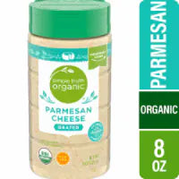 Simple Truth Organic® Parmesan Grated Cheese 8 oz