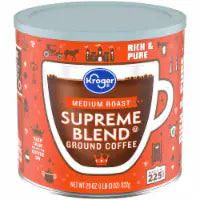 Kroger® Supreme Blend Medium Roast Ground Coffee 29 oz