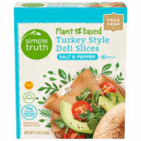 Simple Truth™ Plant-Based Salt & Pepper Turkey Style Deli Slices Box  5.5 oz