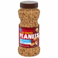 Kroger® Low Sodium Lightly Salted Dry Roasted Peanuts 16 oz