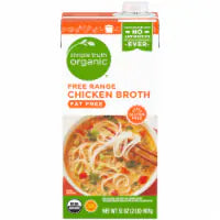Simple Truth Organic® Fat Free Free Range Chicken Broth 32oz