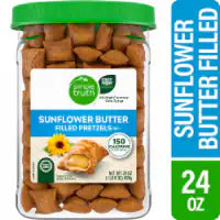 Simple Truth® Sunflower Butter Filled Pretzels 24 oz