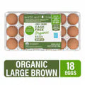 Simple Truth Organic® Cage Free Organic Large Brown Eggs 18 ct