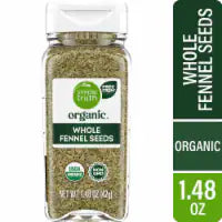 Simple Truth Organic® Whole Fennel Seeds Shaker 1.48 oz