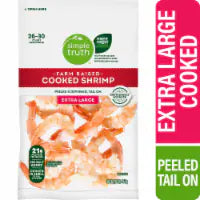 Simple Truth® Extra Large Shrimp Cooked Peeled & Deveined Tail On 16 ounces