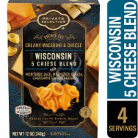 Private Selection® Wisconsin 5 Cheese Blend Macaroni and Cheese 12 oz