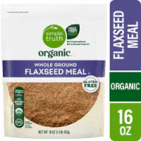 Simple Truth Organic® Whole Ground Flaxseed Meal 16 oz