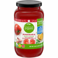 Simple Truth Organic® Marinara Pasta Sauce 25oz