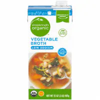 Simple Truth Organic® Gluten Free Low Sodium Vegetable Broth 32oz