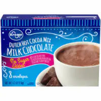 Kroger® No Sugar Added Milk Chocolate Dutch Hot Cocoa Mix 4.2 oz