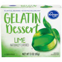 Kroger® Lime Gelatin Dessert Mix 3 oz