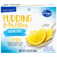 Kroger® Sugar Free Lemon Pudding & Pie Filling 1.34 oz
