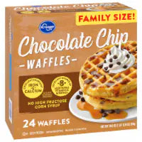 Kroger® Chocolate Chip Waffles 24 ct