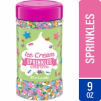 Kroger® Ice Cream Dessert Topping Sprinkles 9 oz
