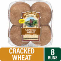 Western Hearth® Cracked Wheat Sandwich Buns 8 ct / 21 oz