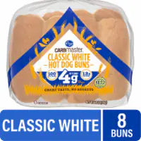 Kroger® CARBmaster® White Hot Dog Buns 8 ct / 14 oz