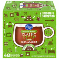 Kroger® Decaf Classic Medium Roast Coffee Pods 48 ct