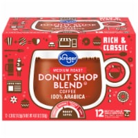 Kroger® Donut Shop Blend Medium Roast Coffee Pods 12 ct
