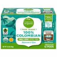 Simple Truth Organic® Colombian Medium Roast Coffee Pods 12 ct