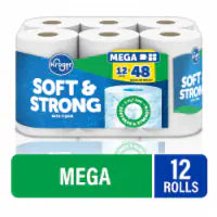 Kroger® Soft & Strong Toilet Paper Mega Roll