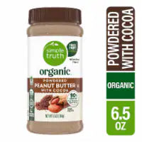 Simple Truth Organic® Powdered Peanut Butter with Cocoa 6.5 oz