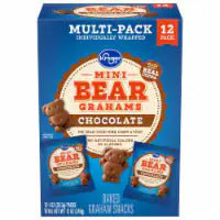 Kroger® Mini Chocolate Bear Grahams Multipack 12 oz