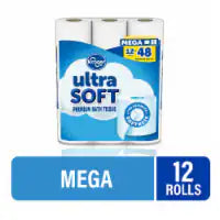 Kroger® Ultra Soft Toilet Paper Mega Roll 12 Rolls
