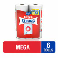 Kroger® Ultra Strong Toilet Paper Mega Roll 6 Rolls