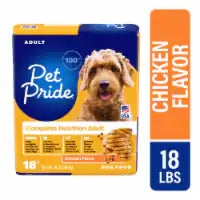 Pet Pride® Chunk Style Chicken Flavor Dry Dog Food 18 lb