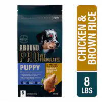 ABOUND® Pro Vet Formulated Chicken & Brown Rice Recipe Puppy Dry Dog Food 8 lb