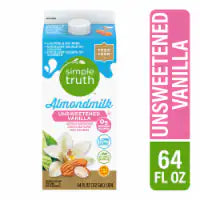 Simple Truth™ Unsweetened Vanilla Almond Milk 64.oz