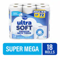 Kroger® Ultra Soft Toilet Paper Mega Roll 18 rolls
