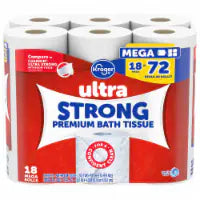 Kroger® Ultra Strong Toilet Paper Mega Roll 18 rolls