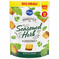 Kroger® Homestyle Seasoned Herb Croutons 24 oz