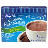 Kroger® Fat Free Milk Chocolate Hot Cocoa Mix 8 ct / 7.9 oz