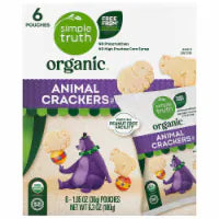 Simple Truth Organic® Animal Cracker Multipack 6 ct / 1.05 oz