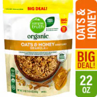 Simple Truth Organic® Oats and Honey Granola BIG DEAL! 22 oz